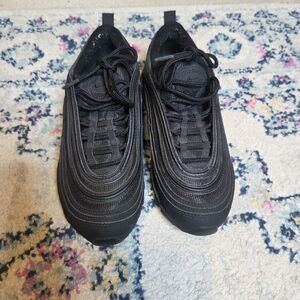 Size Y 5.5 - Nike Air Max 97 Triple Black W